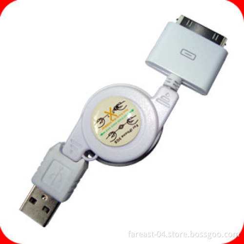 Retractable USB Cable for Apple iPhone/iPad/iPod